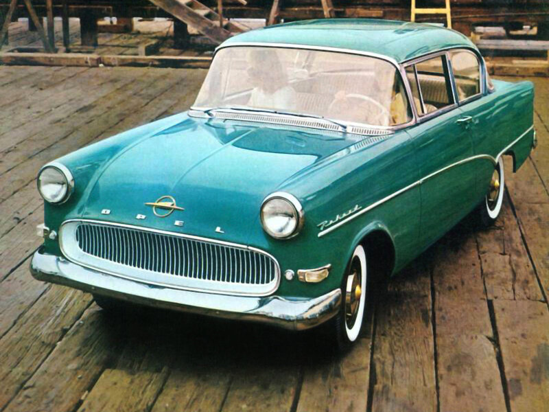 Opel Rekord 1 поколение, купе (08.1957 - 11.1960)